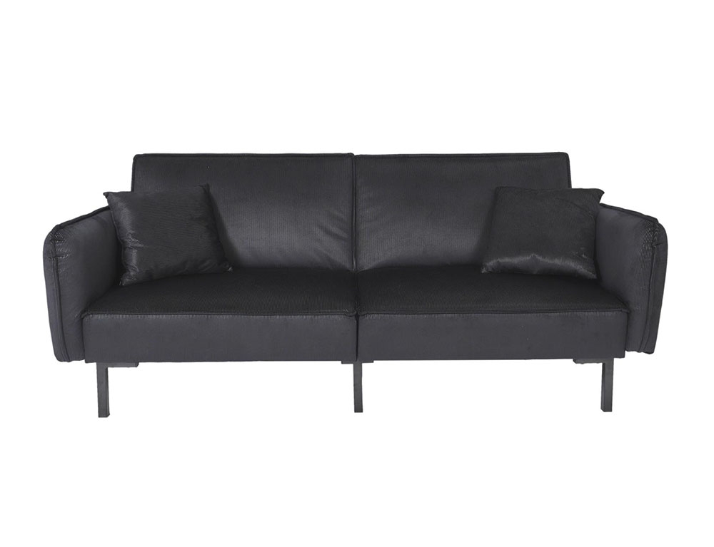 Καναπέδες Sofa Bed Velvet Giulia Black M1 Hd0134