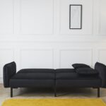 Καναπέδες Sofa Bed Velvet Giulia Black M1 Hd0134