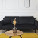 Καναπέδες Sofa Bed Velvet Giulia Black M1 Hd0134
