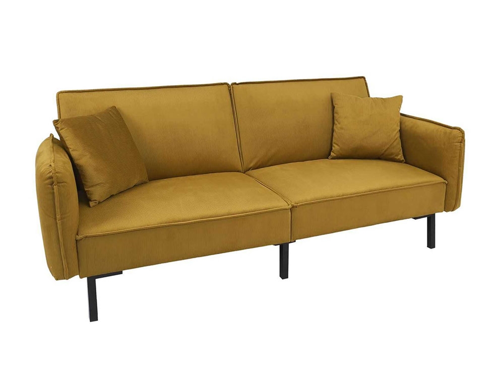 Καναπέδες Sofa Bed Velvet Giulia Yellow M1 Hd0133