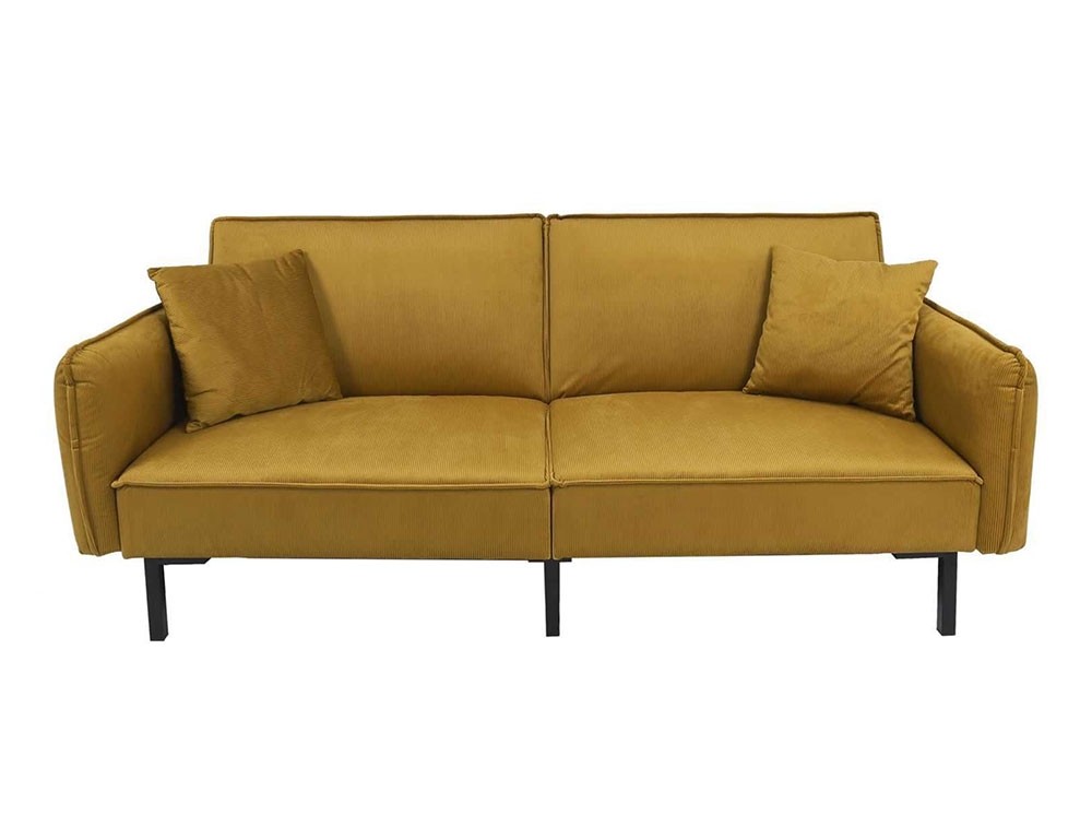 Καναπέδες Sofa Bed Velvet Giulia Yellow M1 Hd0133