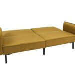 Καναπέδες Sofa Bed Velvet Giulia Yellow M1 Hd0133