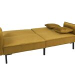 Καναπέδες Sofa Bed Velvet Giulia Yellow M1 Hd0133