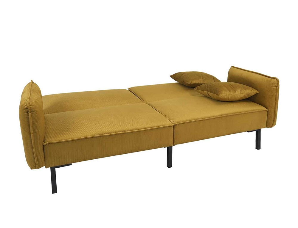 Καναπέδες Sofa Bed Velvet Giulia Yellow M1 Hd0133
