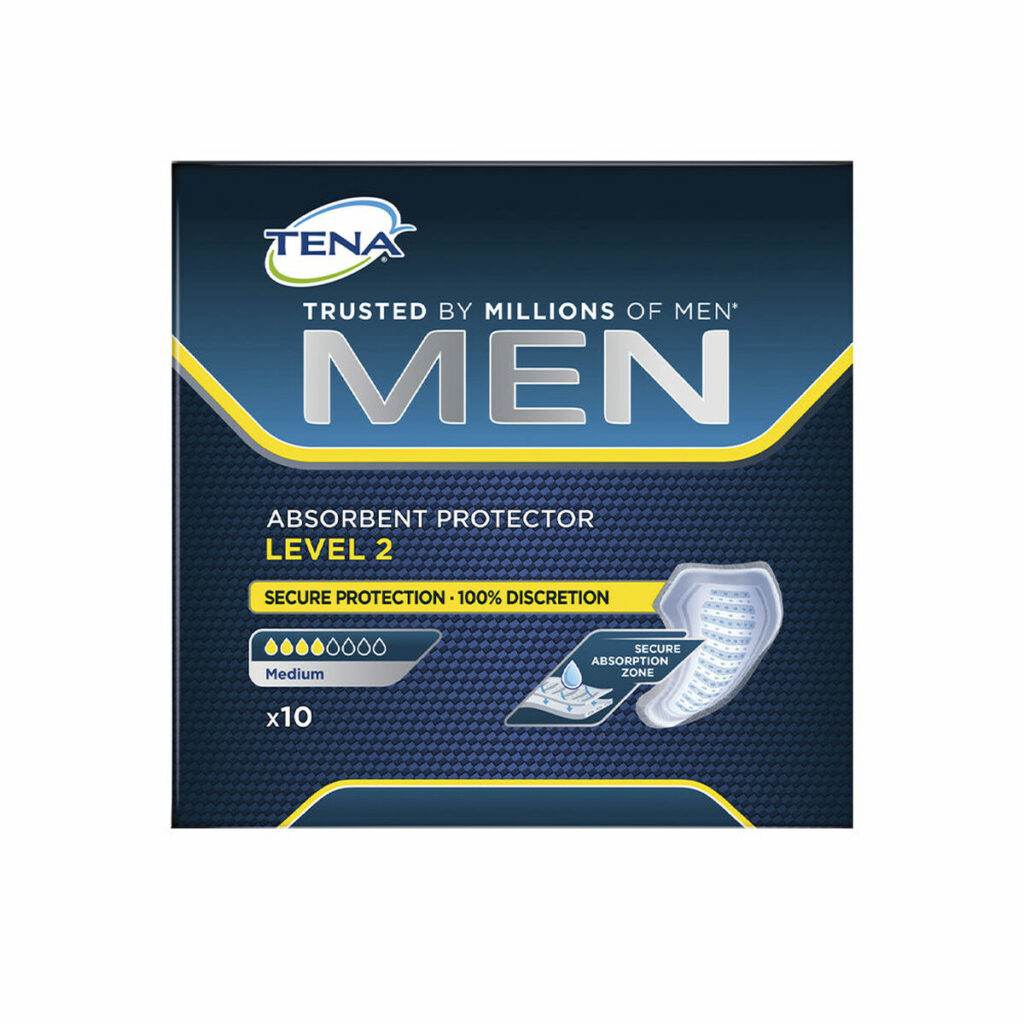 Κανονικές Σερβιέτες Χωρίς Φτερά Tena Tena Men Level x10