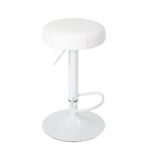Καρέκλες & Πολυθρόνες Adjustable Bar Stool Mumford White