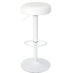 Καρέκλες & Πολυθρόνες Adjustable Bar Stool Mumford White