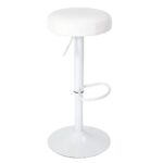 Καρέκλες & Πολυθρόνες Adjustable Bar Stool Mumford White