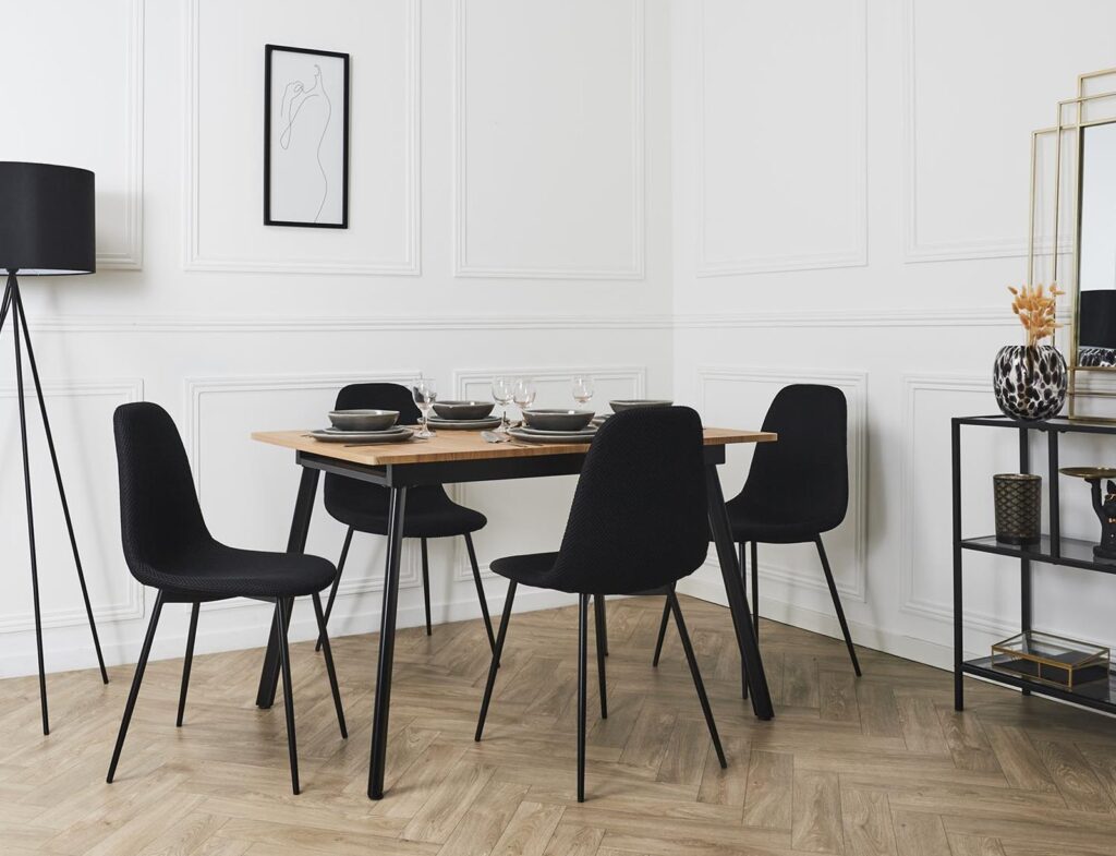 Καρέκλες & Πολυθρόνες Atom Chair Black M4 Hd0474