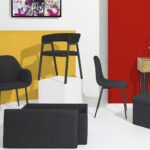 Καρέκλες & Πολυθρόνες Atom Chair Black M4 Hd0474