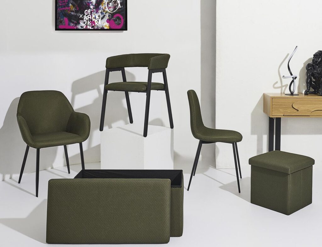 Καρέκλες & Πολυθρόνες Atomic Chair Khaki M4 Hd0475