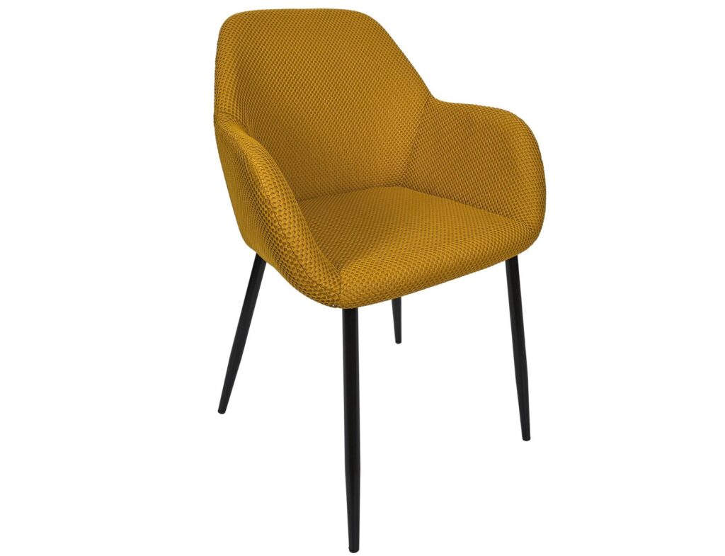 Καρέκλες & Πολυθρόνες Atomic Yellow Chair M2 Hd0478