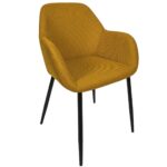 Καρέκλες & Πολυθρόνες Atomic Yellow Chair M2 Hd0478