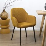 Καρέκλες & Πολυθρόνες Atomic Yellow Chair M2 Hd0478