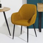 Καρέκλες & Πολυθρόνες Atomic Yellow Chair M2 Hd0478