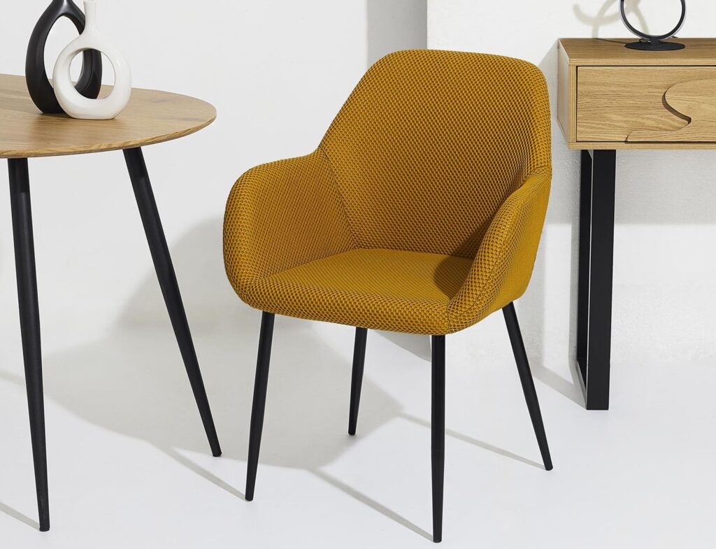 Καρέκλες & Πολυθρόνες Atomic Yellow Chair M2 Hd0478