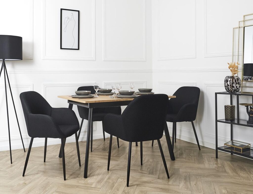 Καρέκλες & Πολυθρόνες Black Atomic Chair M2 Hd0479