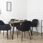 Καρέκλες & Πολυθρόνες Black Atomic Chair M2 Hd0479