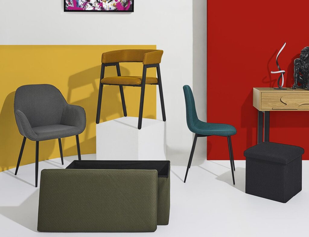 Καρέκλες & Πολυθρόνες Chair Atom Blue M4 Hd0472