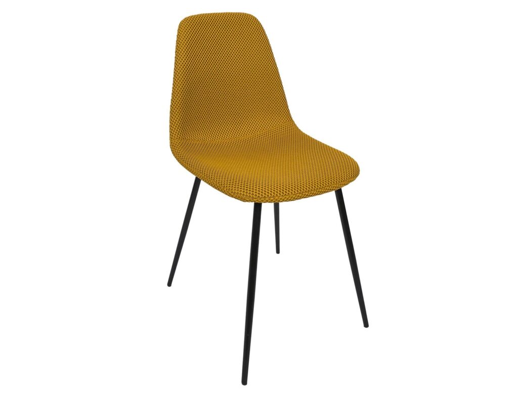 Καρέκλες & Πολυθρόνες Chair Atom Yellow M4 Hd0473