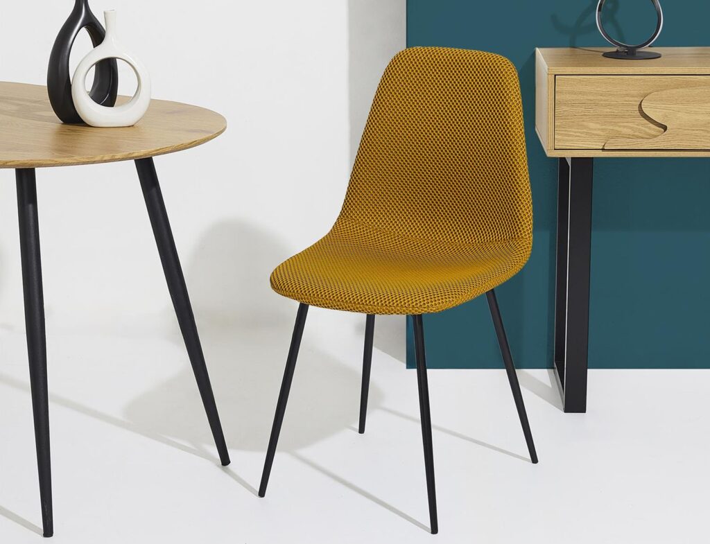 Καρέκλες & Πολυθρόνες Chair Atom Yellow M4 Hd0473