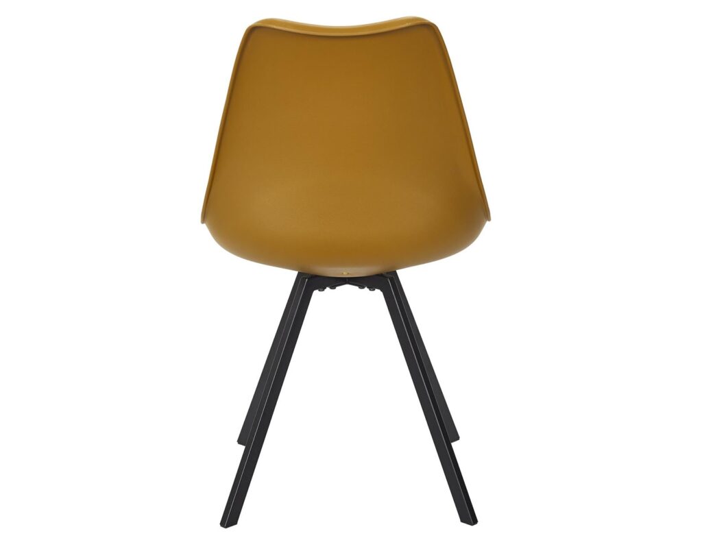 Καρέκλες & Πολυθρόνες Chair Pp With Cushion Yellow Atom M4 Hd0482