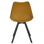 Καρέκλες & Πολυθρόνες Chair Pp With Cushion Yellow Atom M4 Hd0482