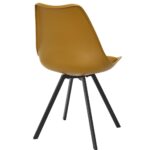 Καρέκλες & Πολυθρόνες Chair Pp With Cushion Yellow Atom M4 Hd0482