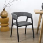 Καρέκλες & Πολυθρόνες Design Armchair Atom Grey M2 A1/M2 Hd0466