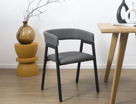 Καρέκλες & Πολυθρόνες Design Armchair Atom Grey M2 A1/M2 Hd0466