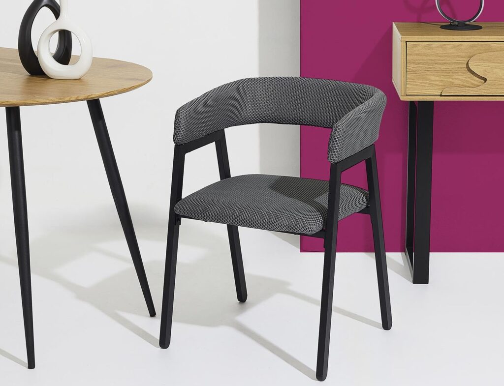 Καρέκλες & Πολυθρόνες Design Armchair Atom Grey M2 A1/M2 Hd0466