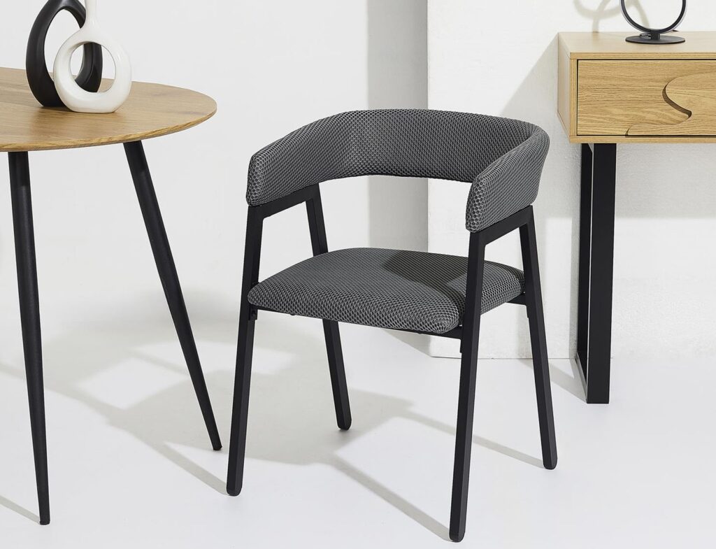 Καρέκλες & Πολυθρόνες Design Armchair Atom Grey M2 A1/M2 Hd0466
