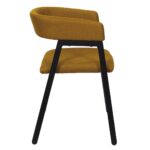 Καρέκλες & Πολυθρόνες Design Armchair Atom Yellow M2 A1/M2 Hd0465