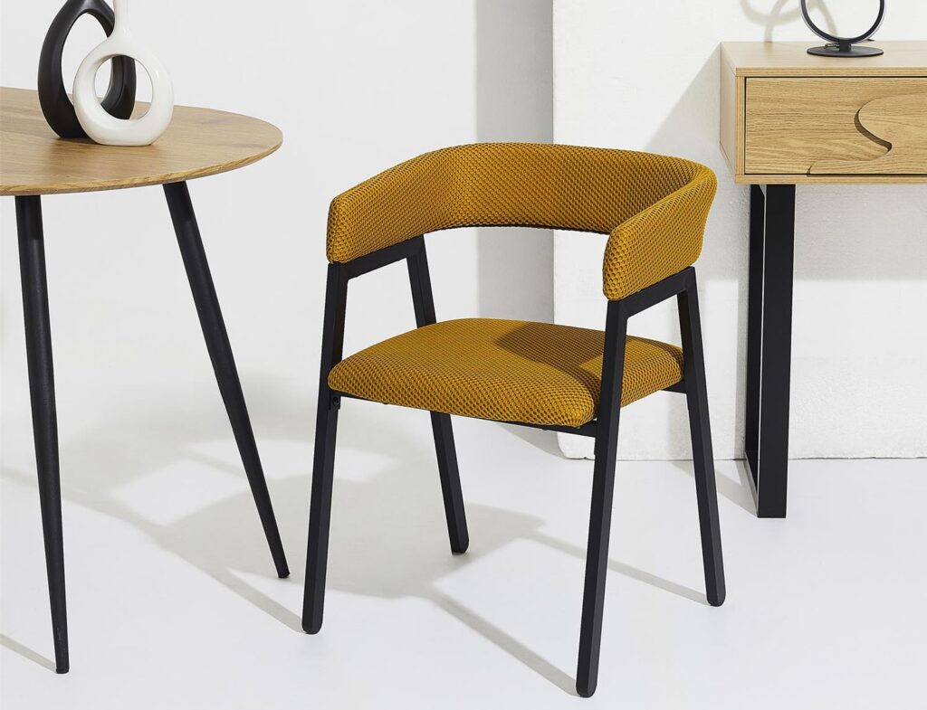 Καρέκλες & Πολυθρόνες Design Armchair Atom Yellow M2 A1/M2 Hd0465
