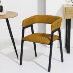 Καρέκλες & Πολυθρόνες Design Armchair Atom Yellow M2 A1/M2 Hd0465