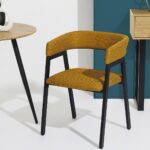 Καρέκλες & Πολυθρόνες Design Armchair Atom Yellow M2 A1/M2 Hd0465