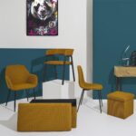 Καρέκλες & Πολυθρόνες Design Armchair Atom Yellow M2 A1/M2 Hd0465