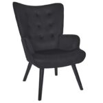 Καρέκλες & Πολυθρόνες Giulia Lounge Chair Black A1 Hd0364