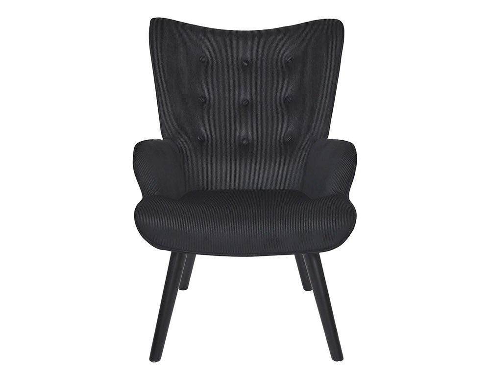 Καρέκλες & Πολυθρόνες Giulia Lounge Chair Black A1 Hd0364