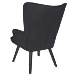 Καρέκλες & Πολυθρόνες Giulia Lounge Chair Black A1 Hd0364