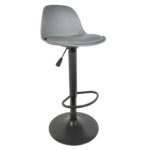 Καρέκλες & Πολυθρόνες Isak Grey Bar Stool Hd6217