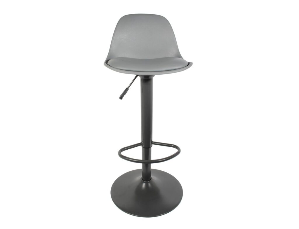 Καρέκλες & Πολυθρόνες Isak Grey Bar Stool Hd6217