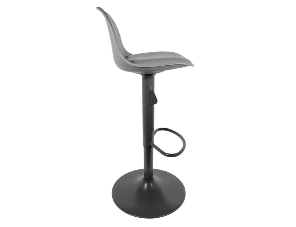 Καρέκλες & Πολυθρόνες Isak Grey Bar Stool Hd6217