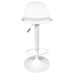Καρέκλες & Πολυθρόνες Isak White Bar Stool Hd6216