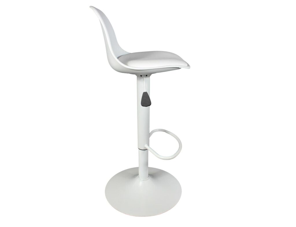 Καρέκλες & Πολυθρόνες Isak White Bar Stool Hd6216