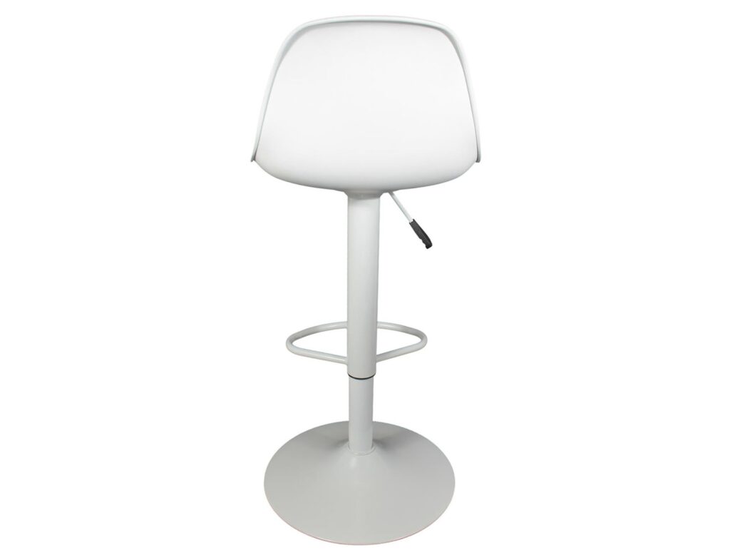 Καρέκλες & Πολυθρόνες Isak White Bar Stool Hd6216