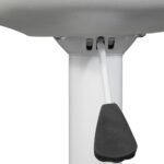 Καρέκλες & Πολυθρόνες Isak White Bar Stool Hd6216