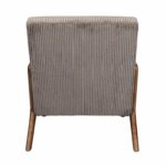 Καρέκλες & Πολυθρόνες Living Room Armchair Cotele Scott Taupe Hd0348