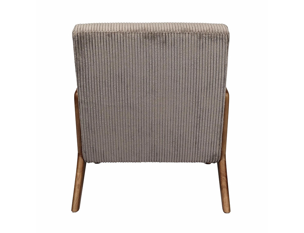 Καρέκλες & Πολυθρόνες Living Room Armchair Cotele Scott Taupe Hd0348