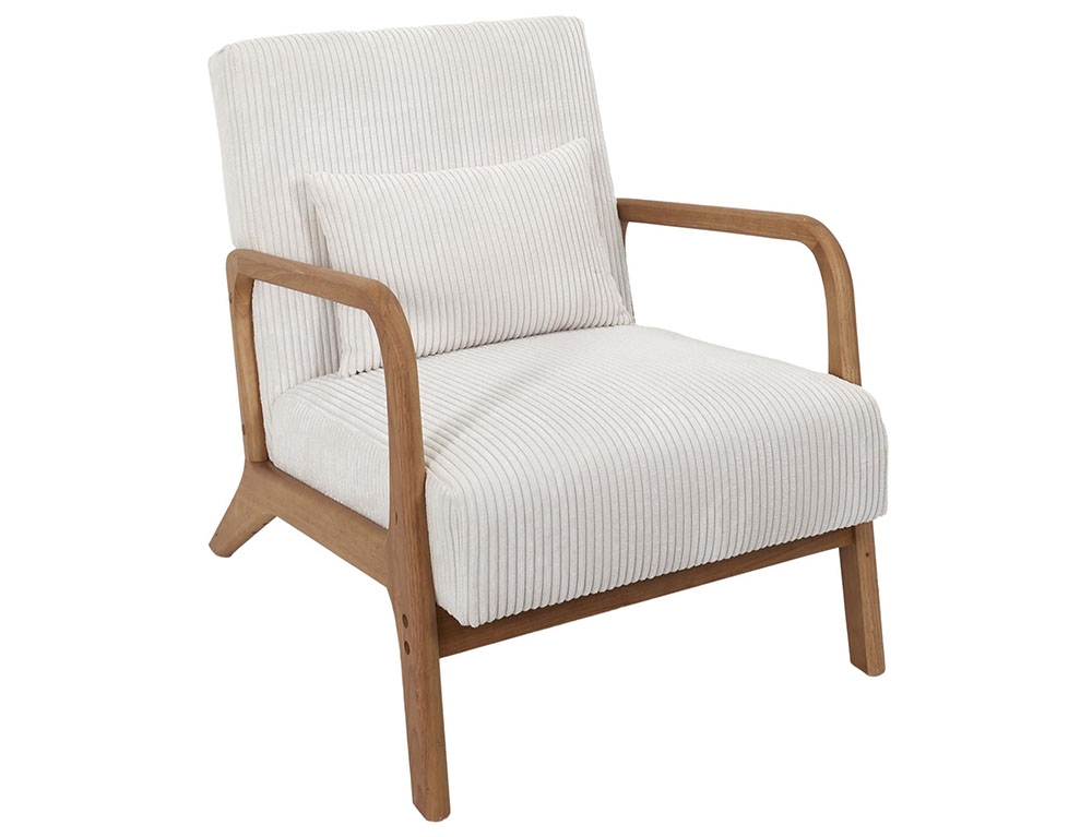 Καρέκλες & Πολυθρόνες Living Room Armchair Scott Beige Hd0349